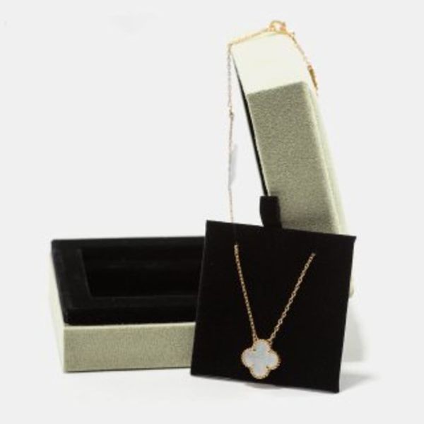 Ланцюжок з підвіскою Van Cleef & Arpels, white 0309 фото