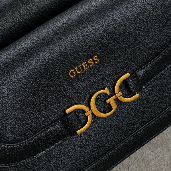 Сумка женская через плечо Guess Lux, черная 20489-3 фото