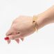 Браслет Juste un Clou Cartier серебряный в позолоте, 19 см 0322 фото 4