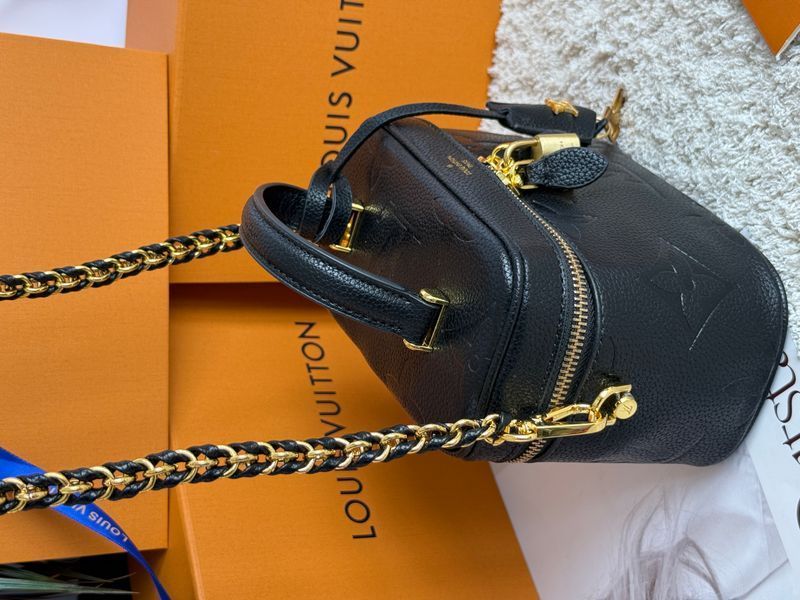 Сумка женская Louis Vuitton Nice Mini Empreinte Black A0114 фото