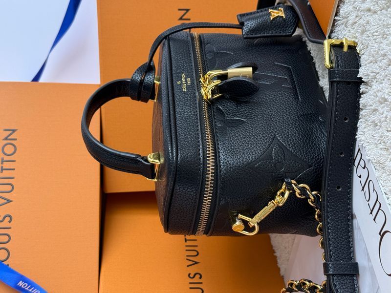Сумка женская Louis Vuitton Nice Mini Empreinte Black A0114 фото