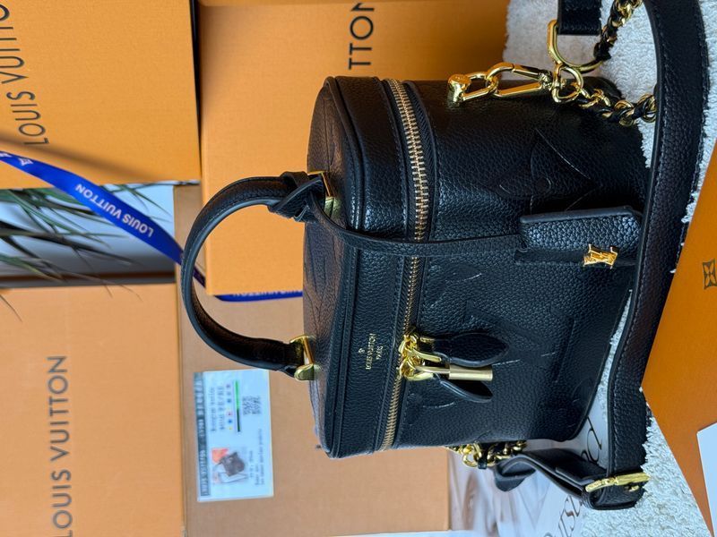 Сумка женская Louis Vuitton Nice Mini Empreinte Black A0114 фото